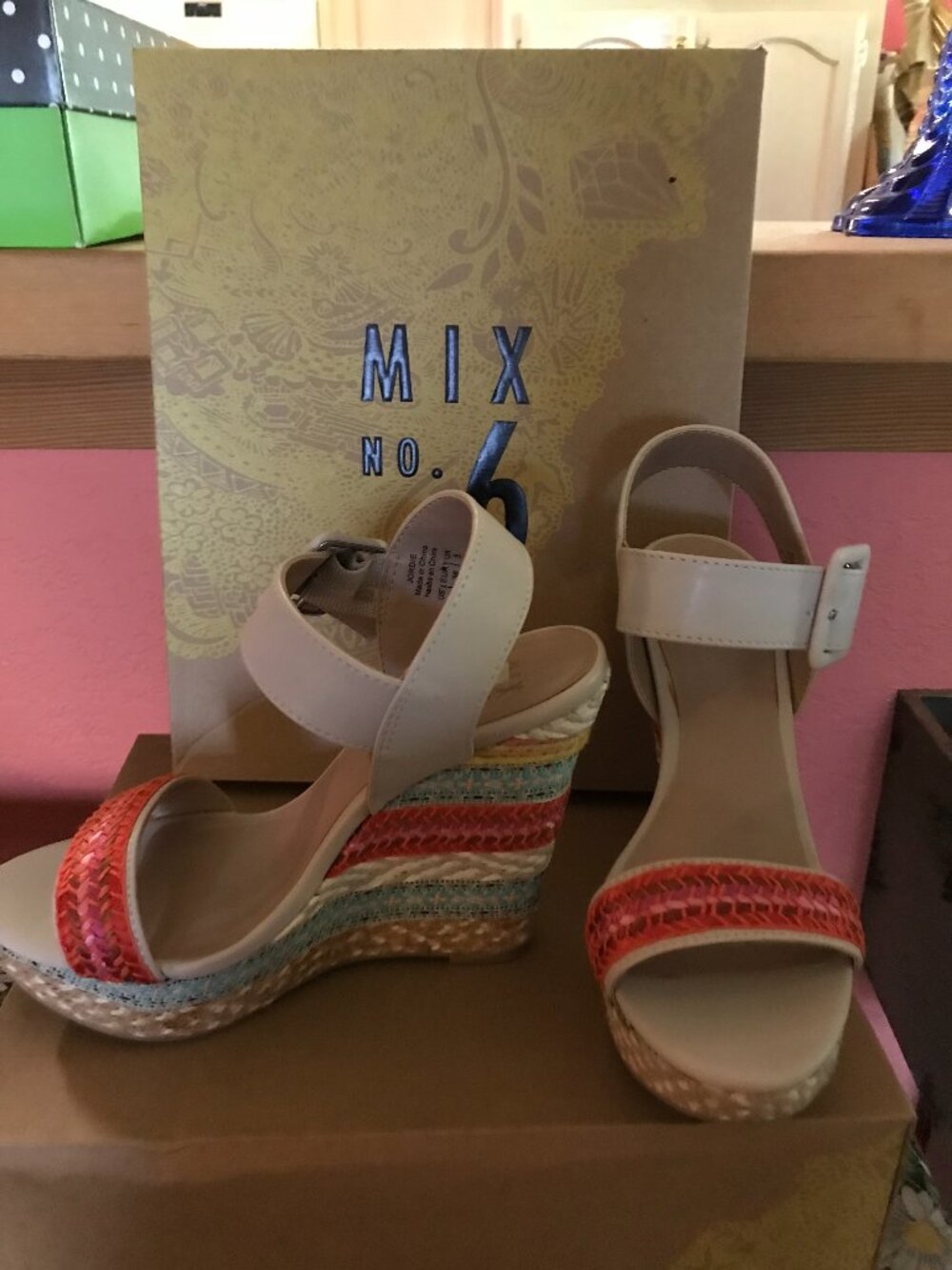 MIX No. 6 colorful platform sandals Style: JORDIE